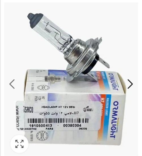 تصویر از لامپ هالوژن H4P43Tچراغ جلو55/60 وات12